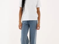 Wit tshirt roze tekst_1