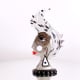 NEFERTITI Female face in glass with details video