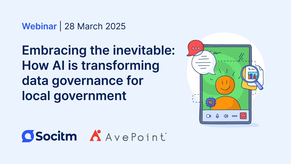 Embracing the Inevitable: How AI is Transforming Data Governance for Local Government - 28th March 2025