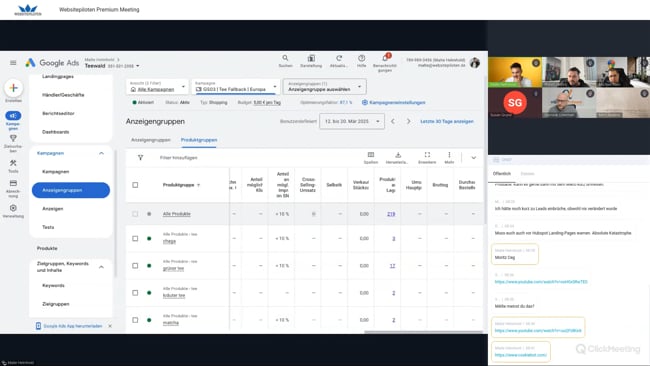 Backup-Kampagnen, Standortausrichtung in PMAX-Kampagnen, Performance von PMAX-Kampagnen, Google Tag Manager und Tracking, Kampagnenstrategie für Nischenprodukte & Einrichtung von Cookie-Bannern bei Shopify mit Malte Helmhold vom 27.03.25