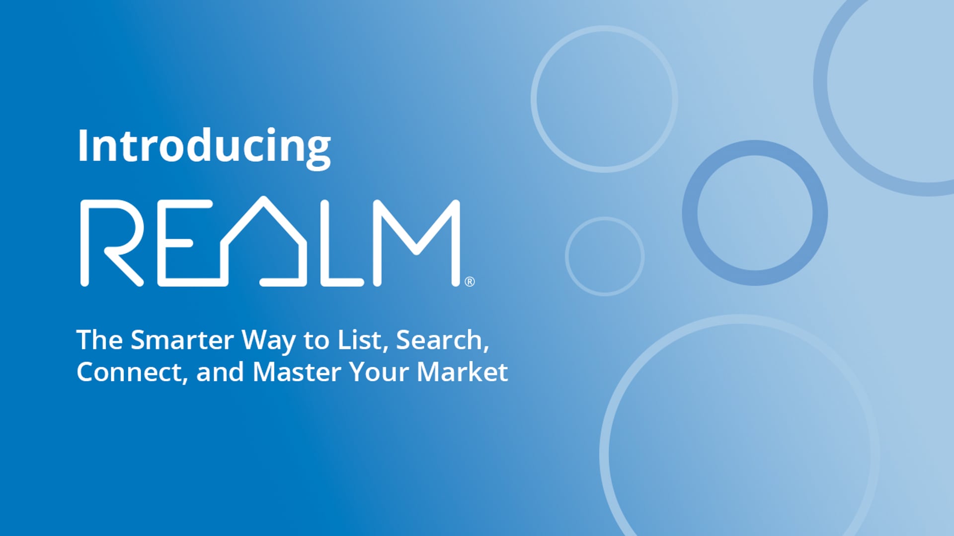 Introducing REALM - The next generation MLS®