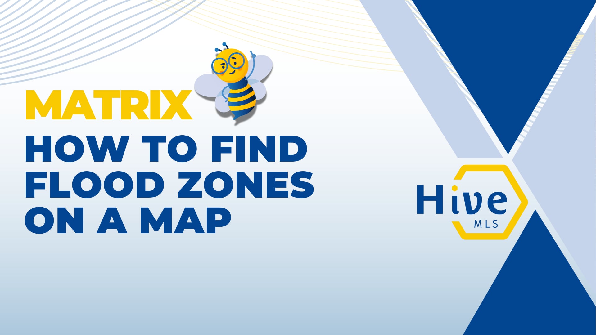 HIVE MLS Matrix How to find flood zones on a map