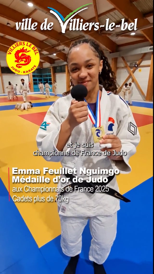 Vimeo Video : Emma Feuillet Nguimgo, jeune Beauvillésoise et Championne de France de Judo