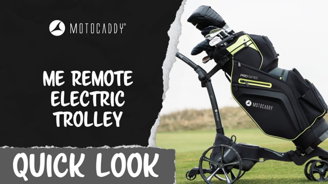 Motocaddy ME Remote Electric Trolley