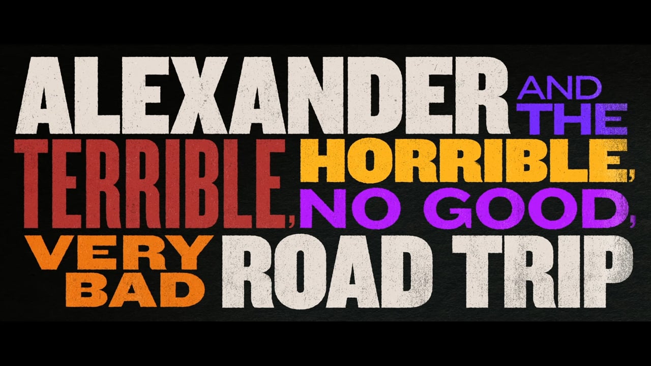 Video thumbnail for Alexander and the Terrible, Horrible, No Good, Very Bad Road Trip