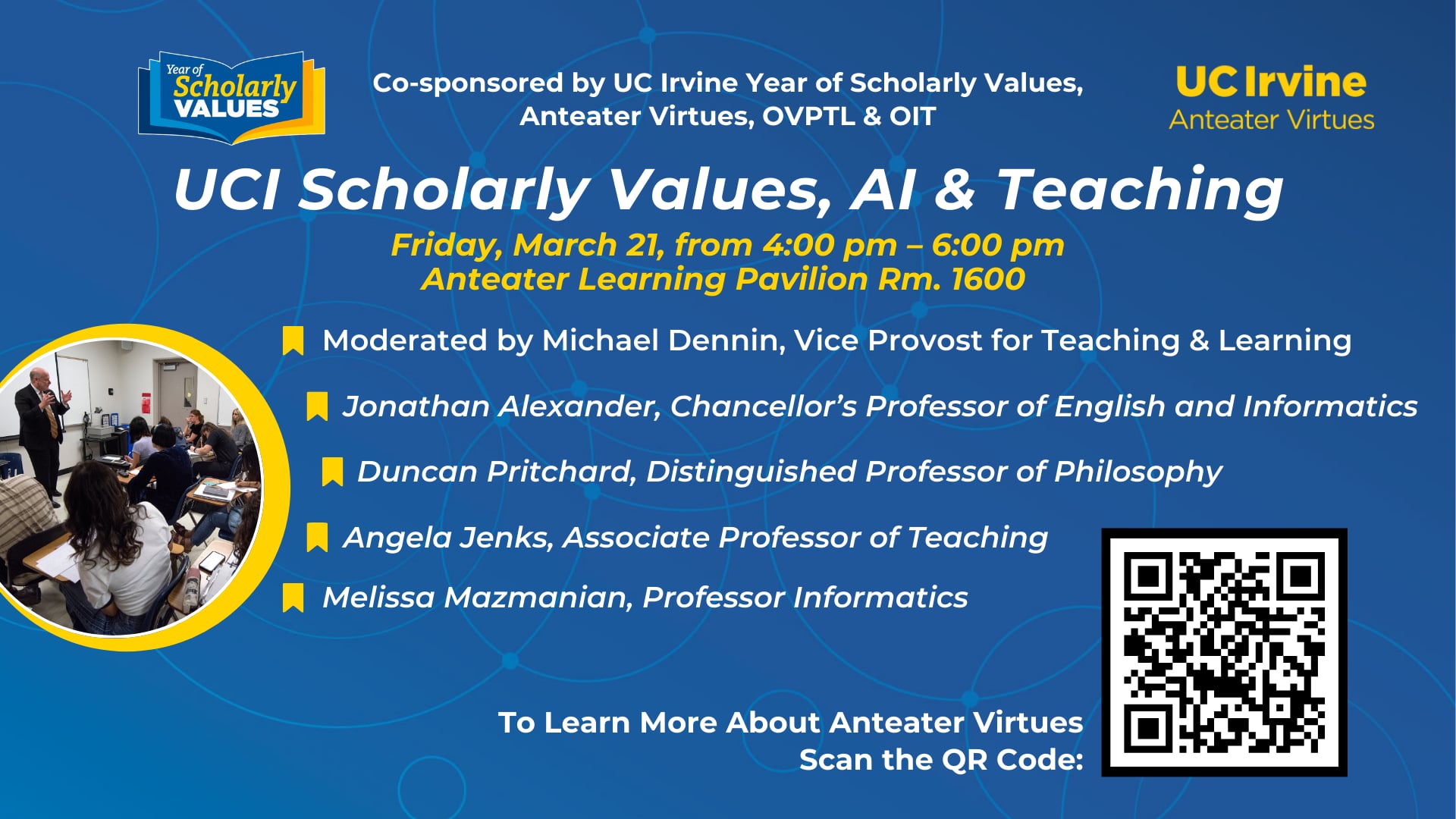 UC Irvine Scholarly Values, Anteater Virtues, OVPTL & OIT present UCI ...