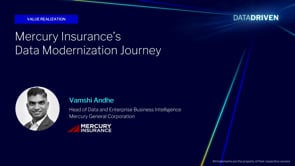 Mercury Insurance - Customer Success Story (Vamshi Andhe - Head of Data & Enterprise Business Intelligence Mercury General)