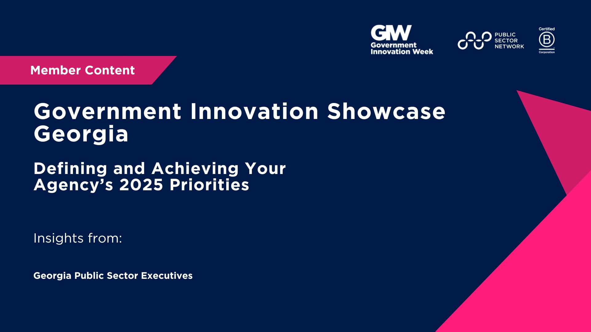 Defining and Achieving Your Agency’s 2025 Priorities