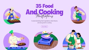 Animated Cooking Food Illustration, a Food Illustration by Creative Stall (Thumbnail 5 of 5)
