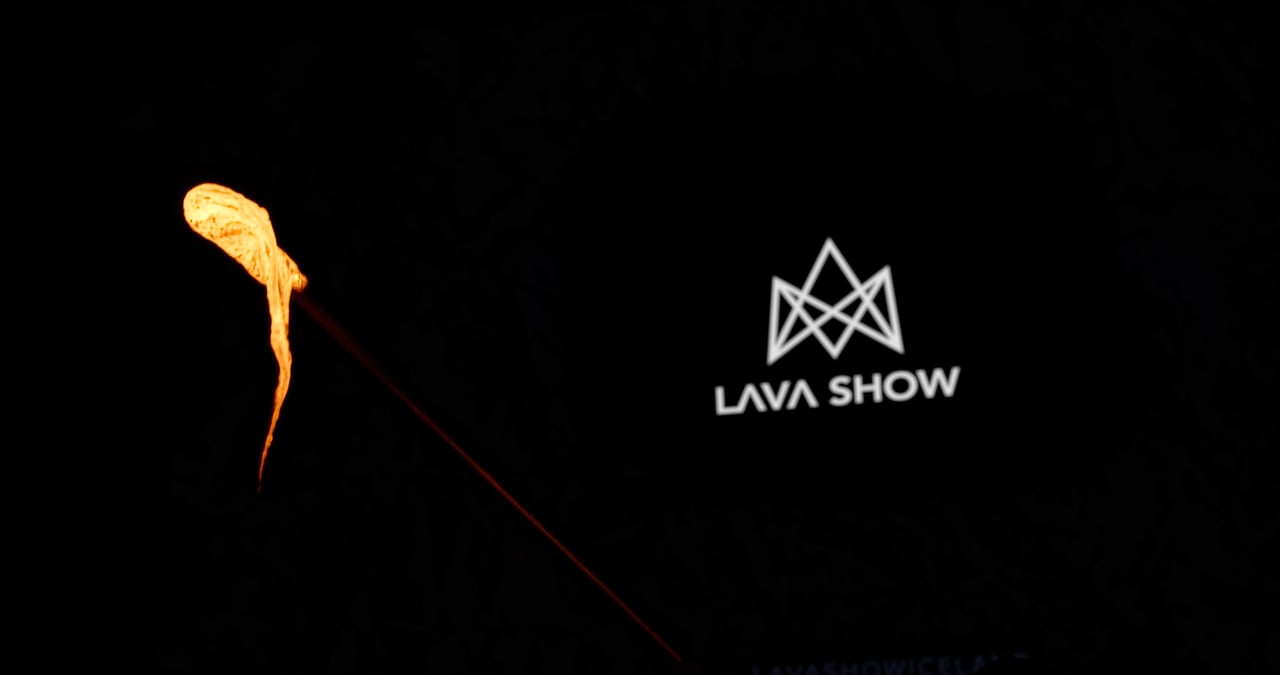 LAVA SHOW in Iceland