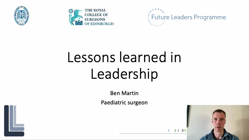 Leadership lessons from Ben Martin