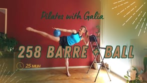 258 Barre + Ball 25 min