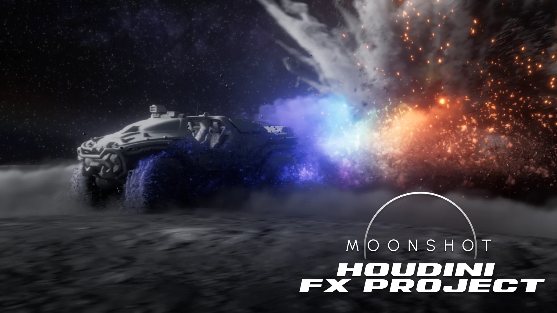 DOUBLEJUMP ACADEMY // Moonshot - Houdini FX Project