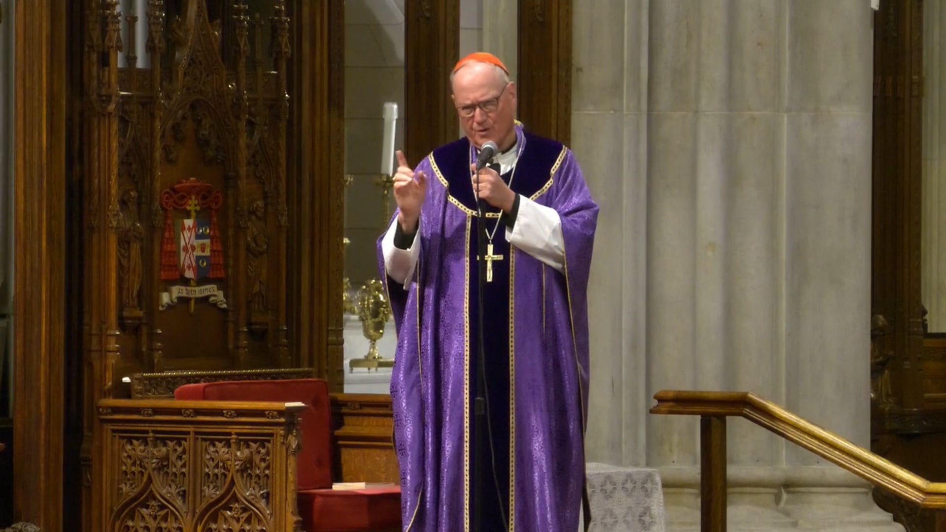 Mass from St. Patrick's Cathedral - March 31, 2025