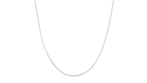 .8mm 14kt White Gold Adjustable Snake-Chain Necklace