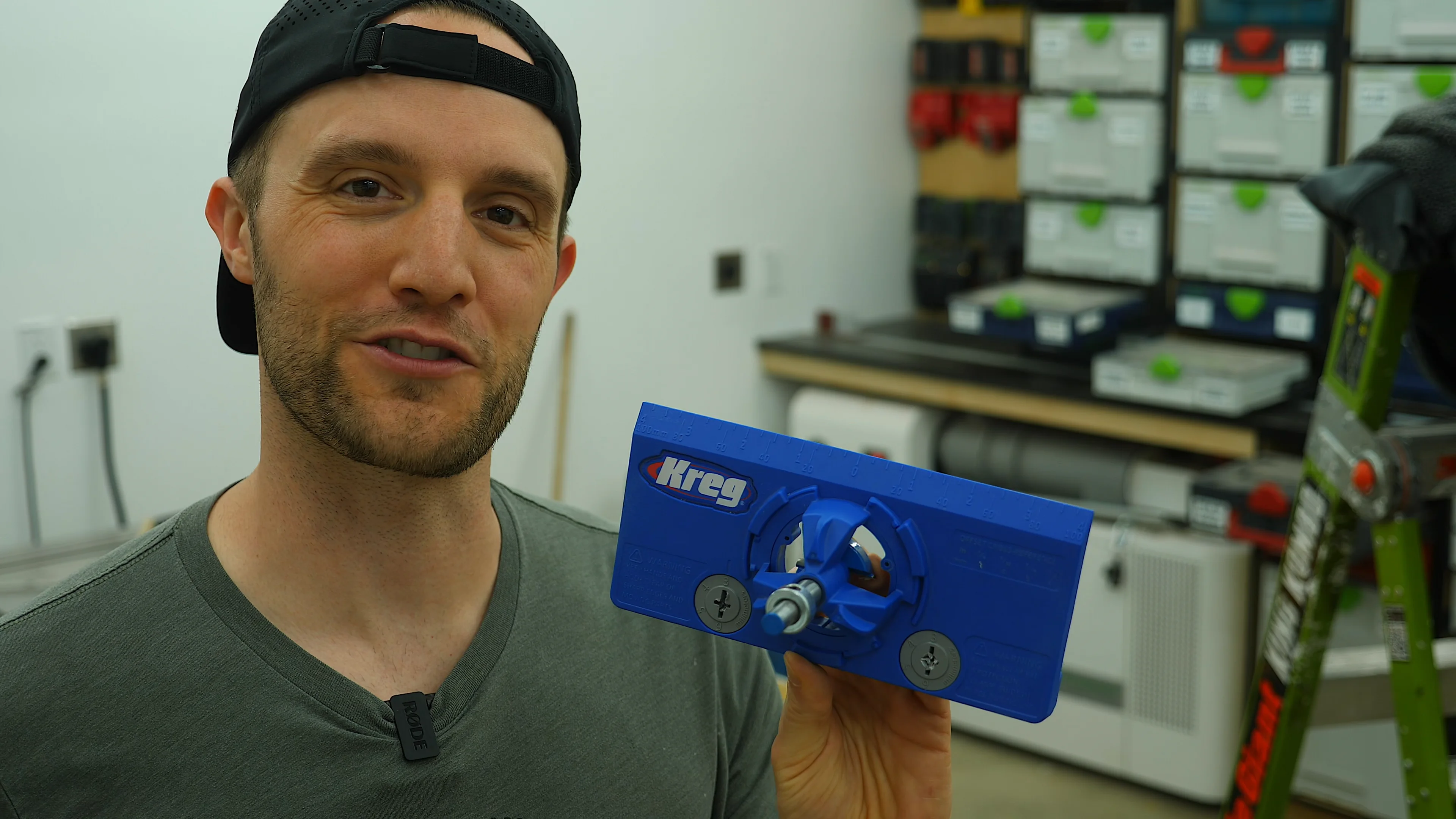 Kreg Concealed Hinge Jig Dust Collection Drill Guide Cup