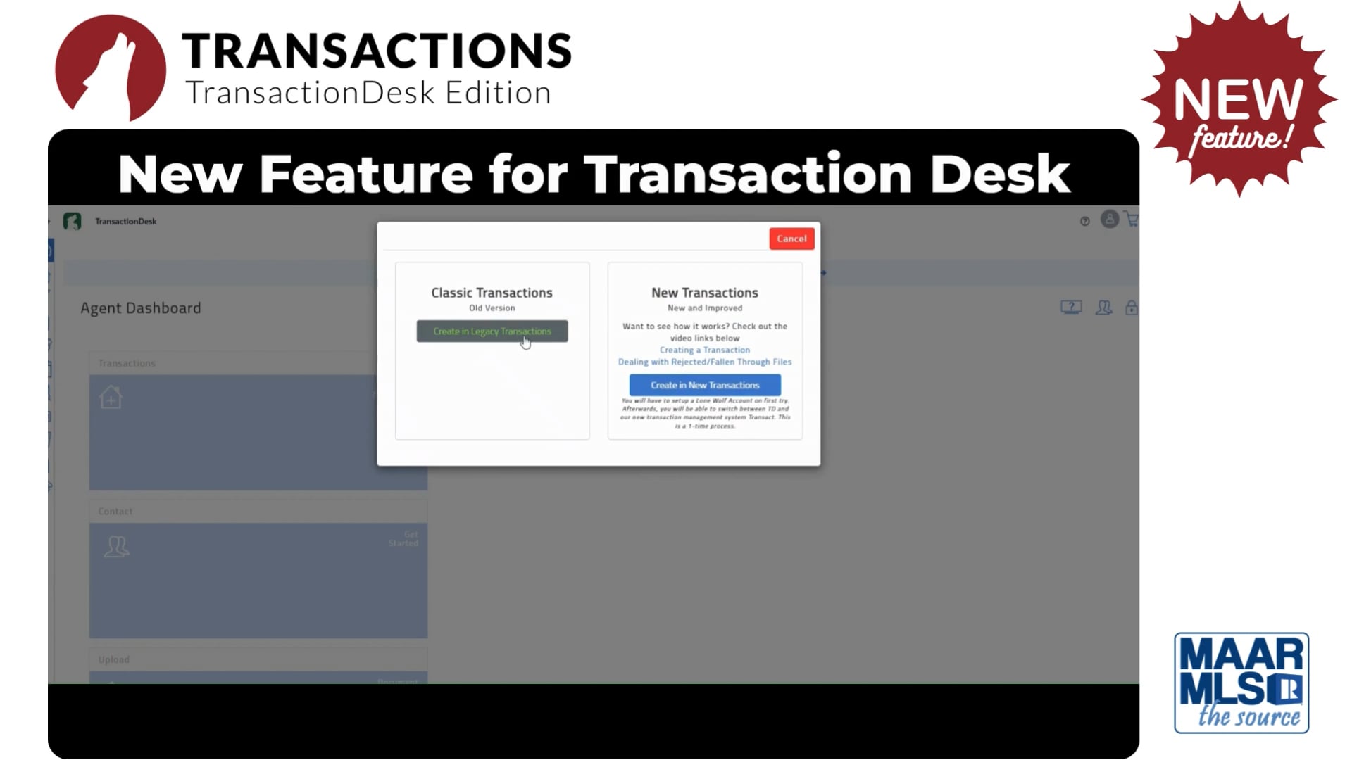 Transaction New Feature (Video)
