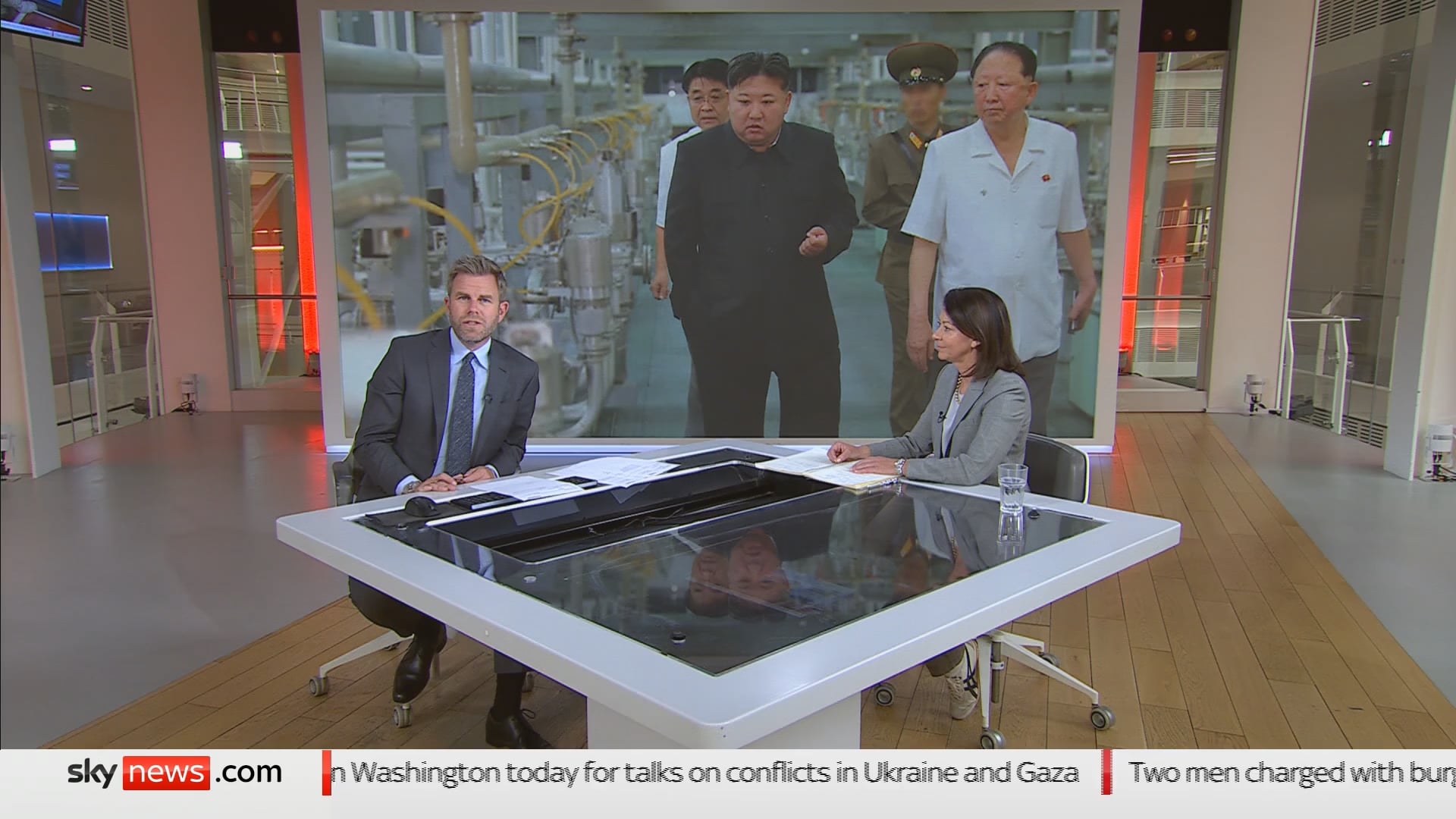 Onset in London - North Korea