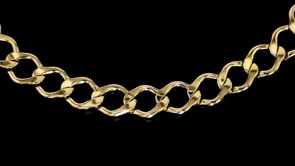 Italian 14kt Yellow Gold Chunky Curb-Link Necklace