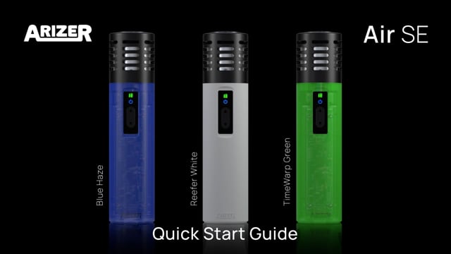 Arizer Air SE Vaporizer — watch it in action