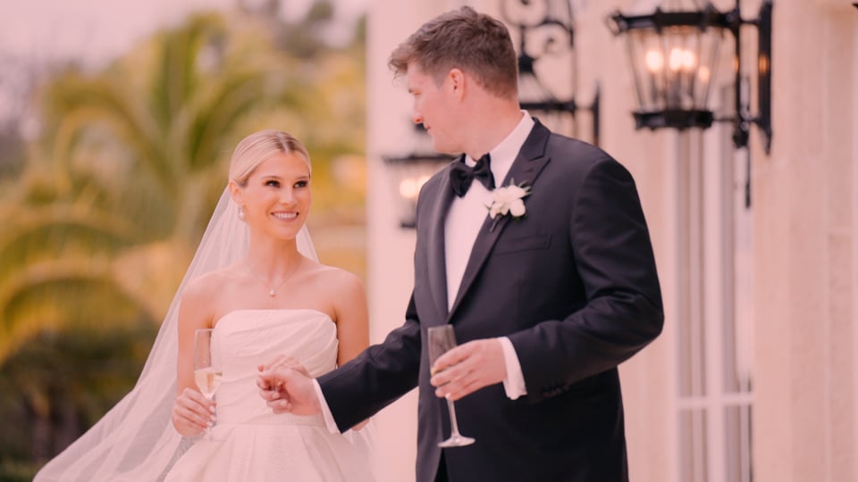 The Beautiful Wedding Weekend of Hannah & Charles — A Timeless Celebration at The Everglades Club & Trump National Golf Club Jupiter