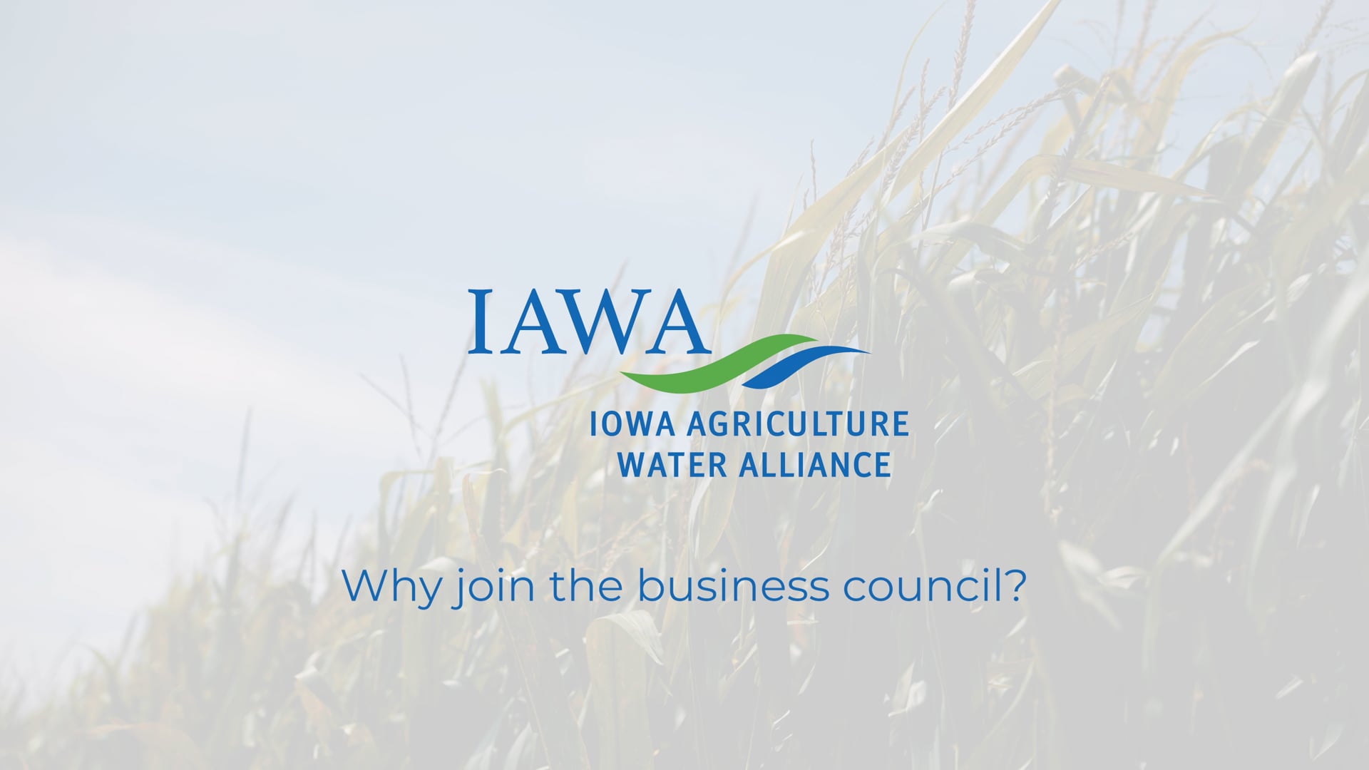 Join the Business Council | Iowa Ag Water Alliance