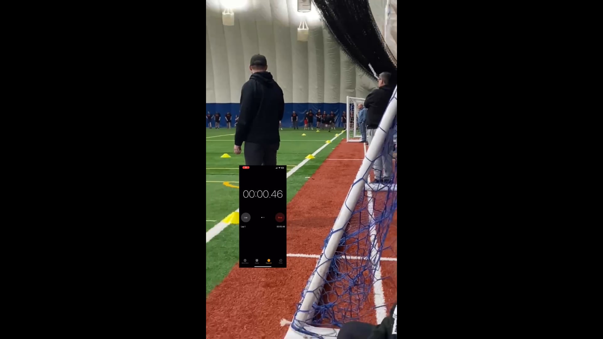 Watch colton jackson-mcconnell's 40 Yard Dash: 4.62 seconds