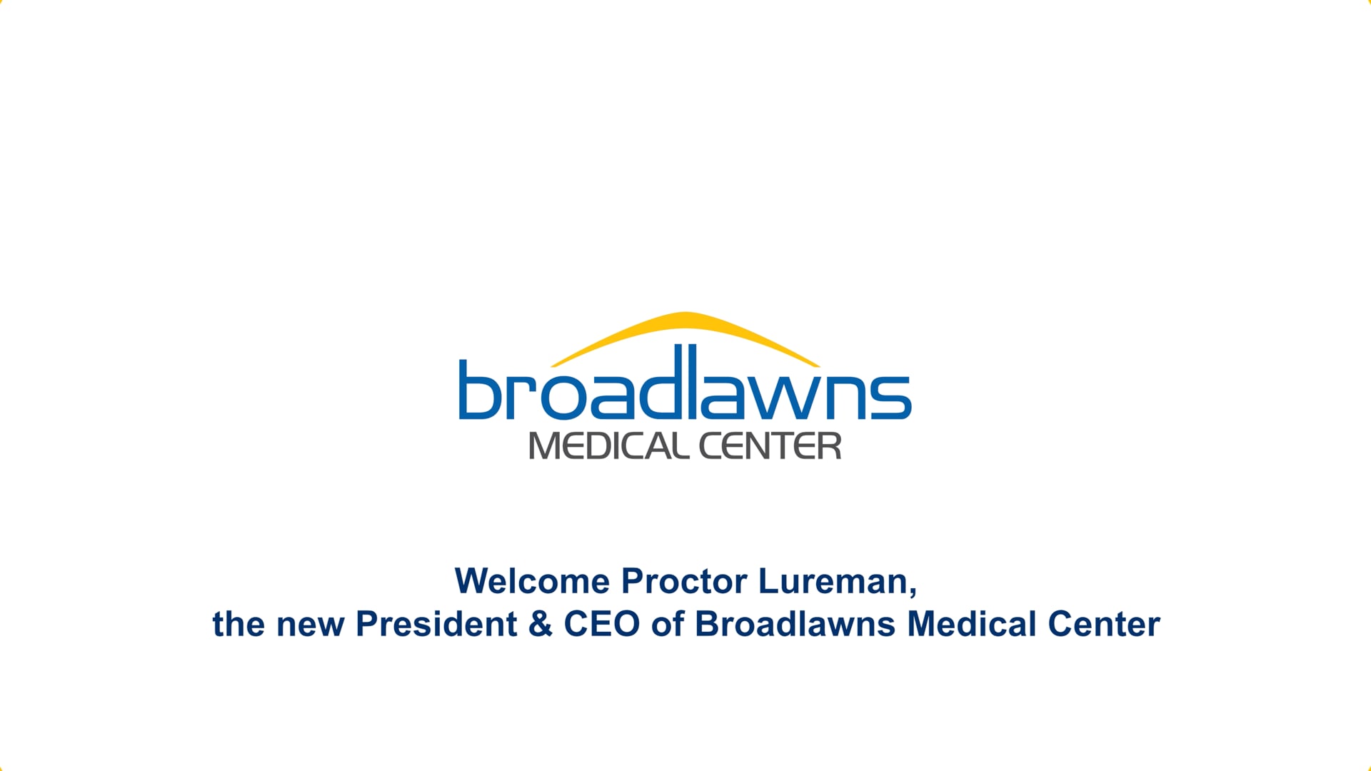 New CEO Annoucement | Broadlawns Medical Center