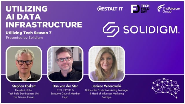 UT07x06: Connecting Ceph Storage to AI with Clyso - Utilizing Tech