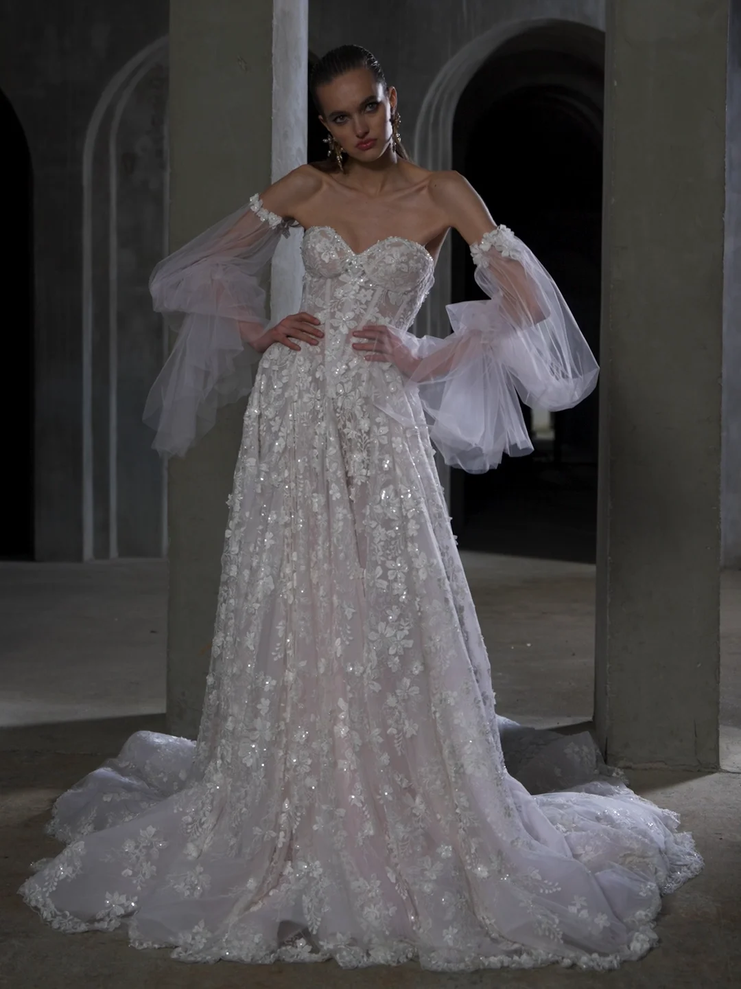 galia lahav pink wedding dress Primavera