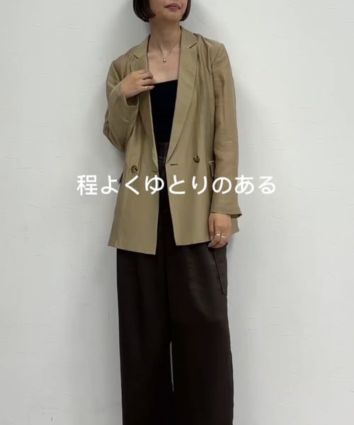 楽天市場】(W)シアーWジャケット A part by アパートバイ