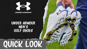 Quick Look | Under Armour Mens Golf Shoes