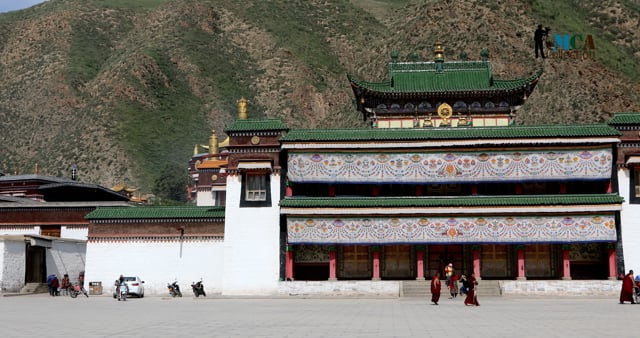 China, Tibet -  - Experience the Great Prayer Tibetan Buddhist Festival at Labrang Monastery