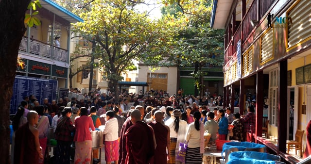 Myanmar (Burma) - Exploring the Religious Alms Giving Ceremony