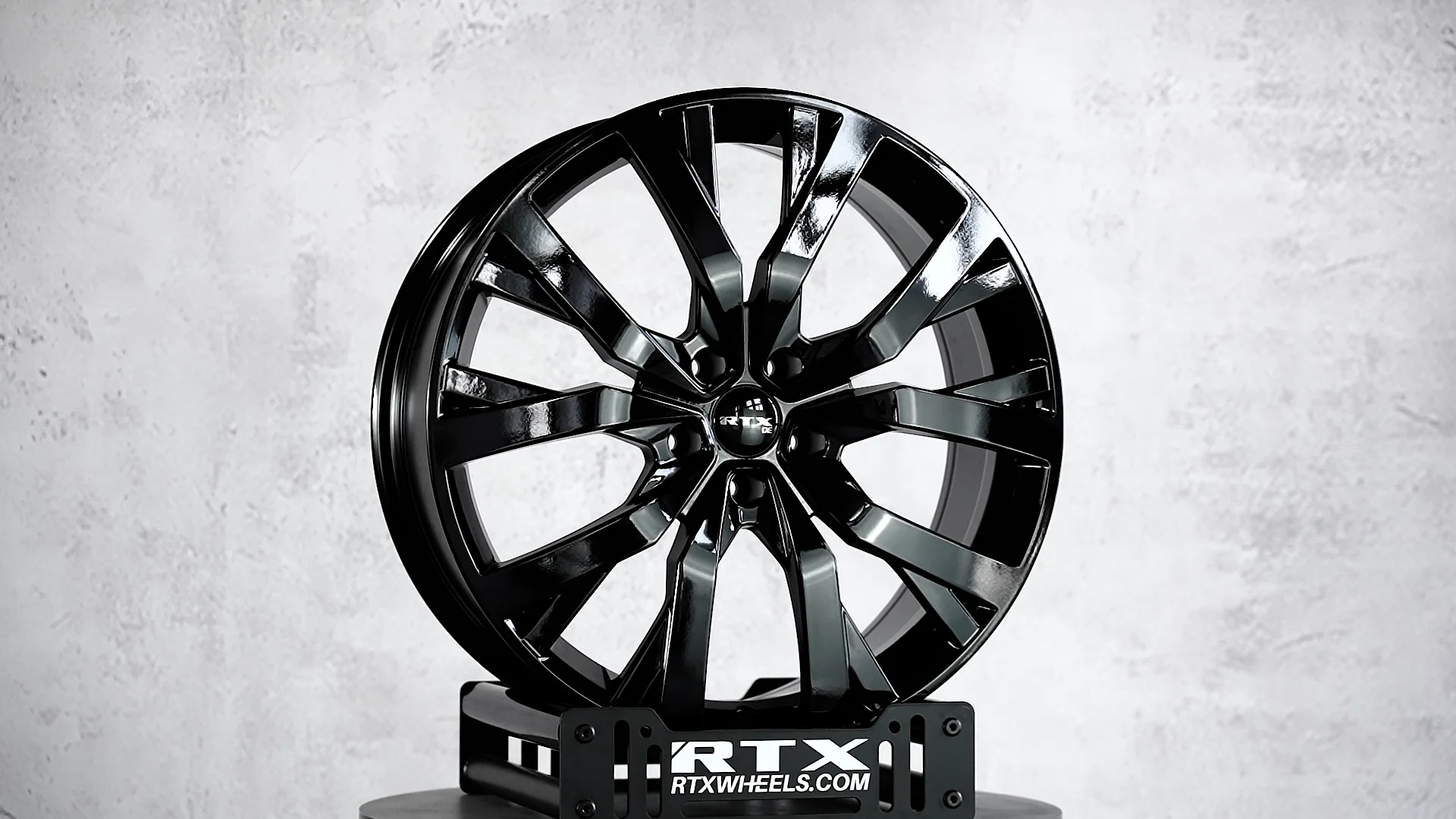 Y1130 gfc GN-200 Gloss BBST QM アウトレット VW02 - Gloss Black – RTXWHEELS