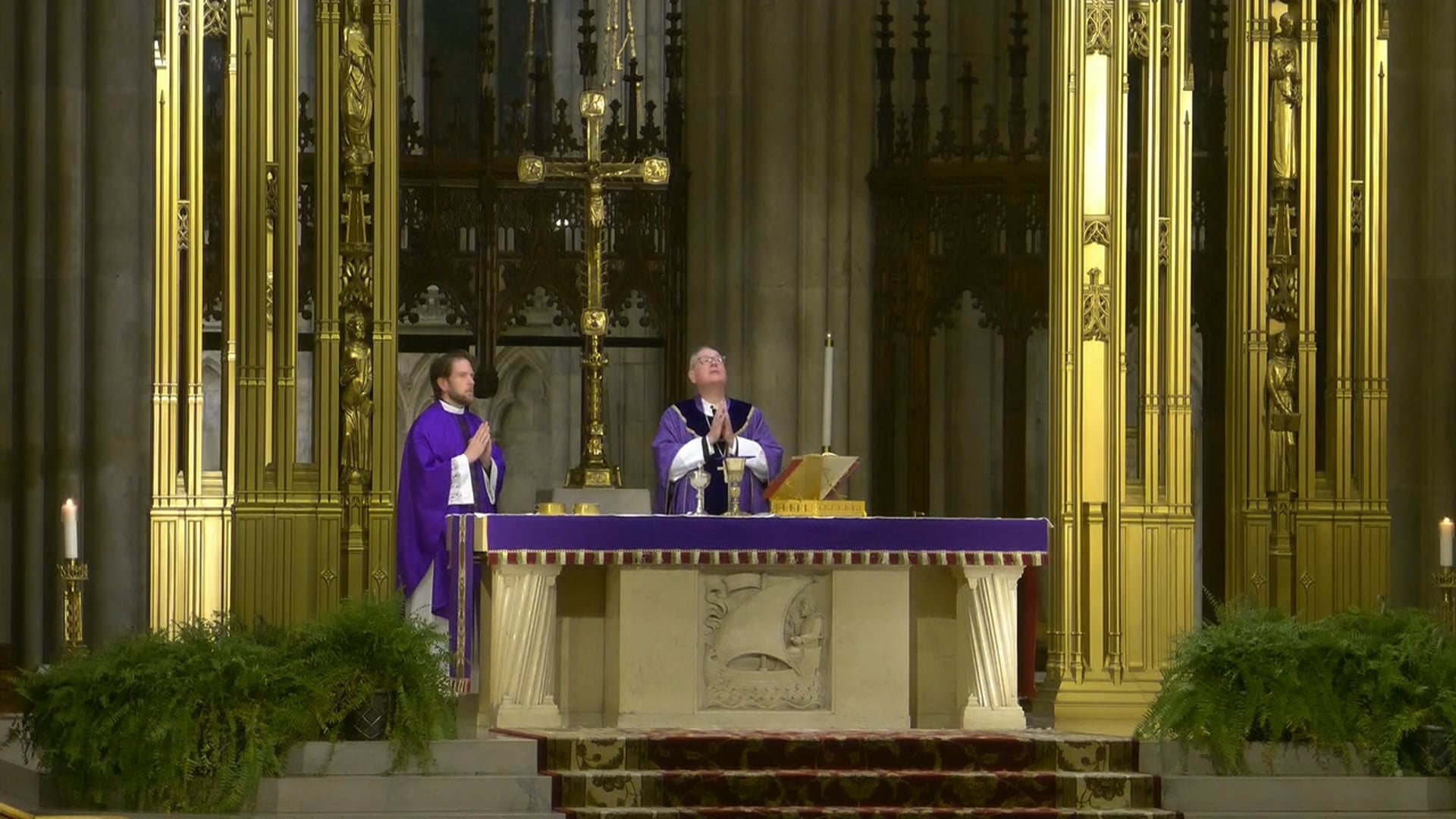 Mass from St. Patrick's Cathedral - April 2, 2025
