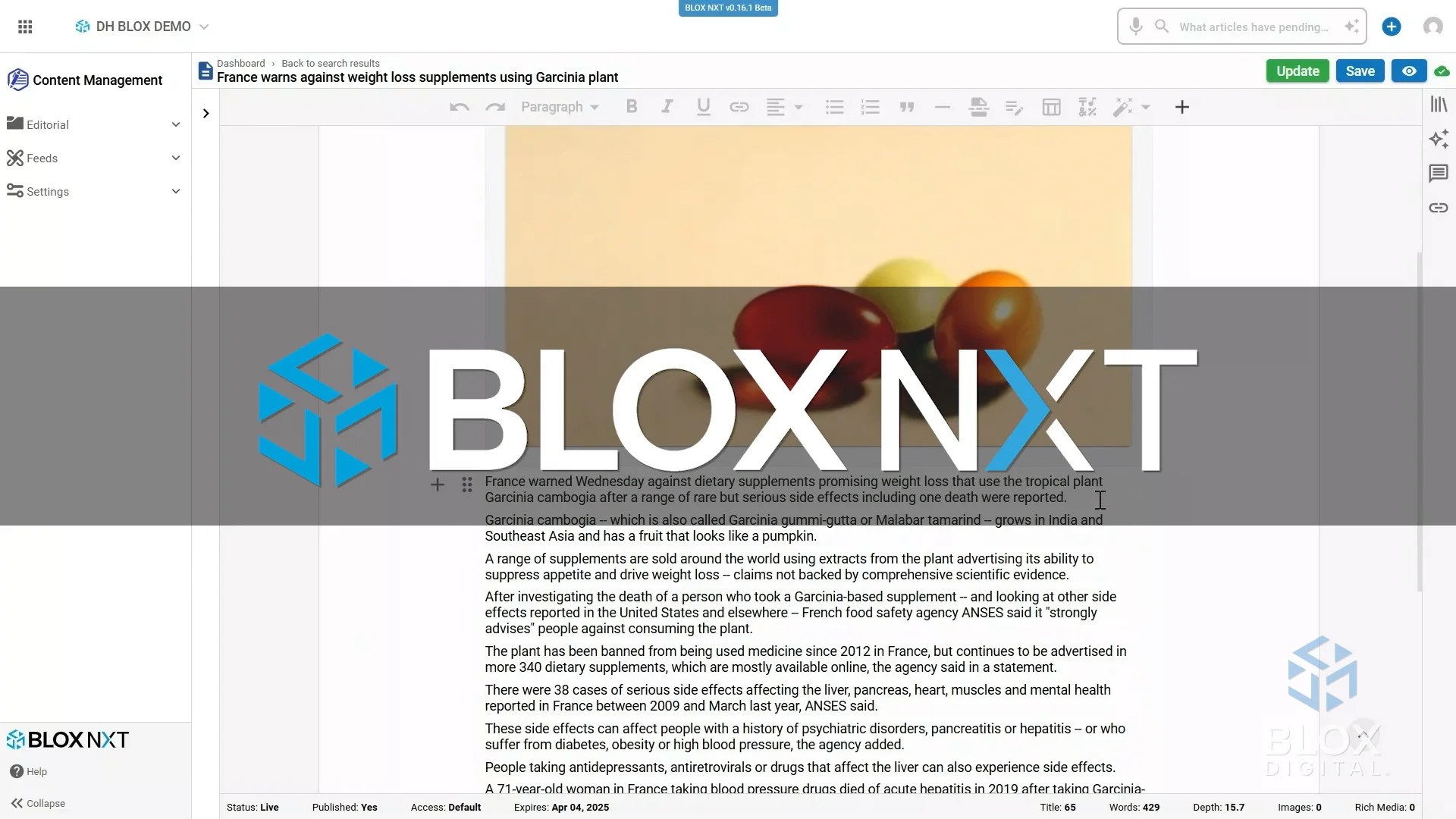 BLOX NXT Overview