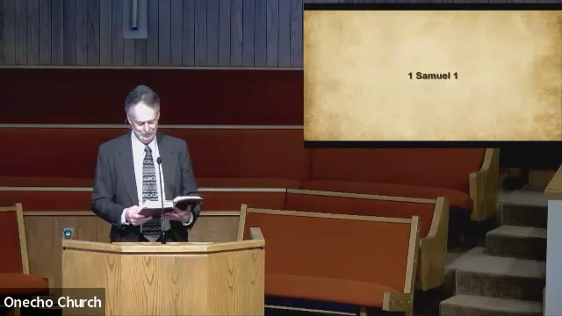 3-30-25 - 1 Samuel 1 - Pastor Nyholm