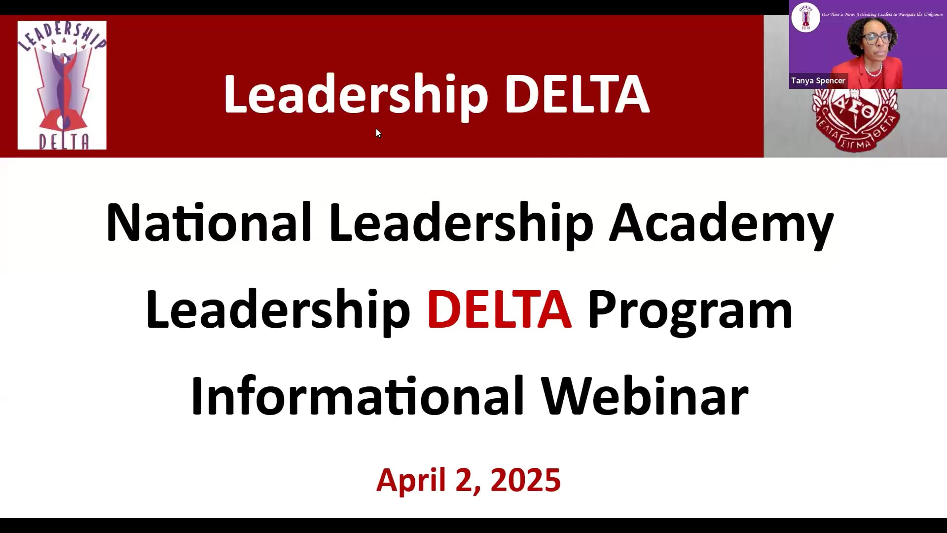 Leadership DELTA Informational Webinar 2025-04-03 00:30:53