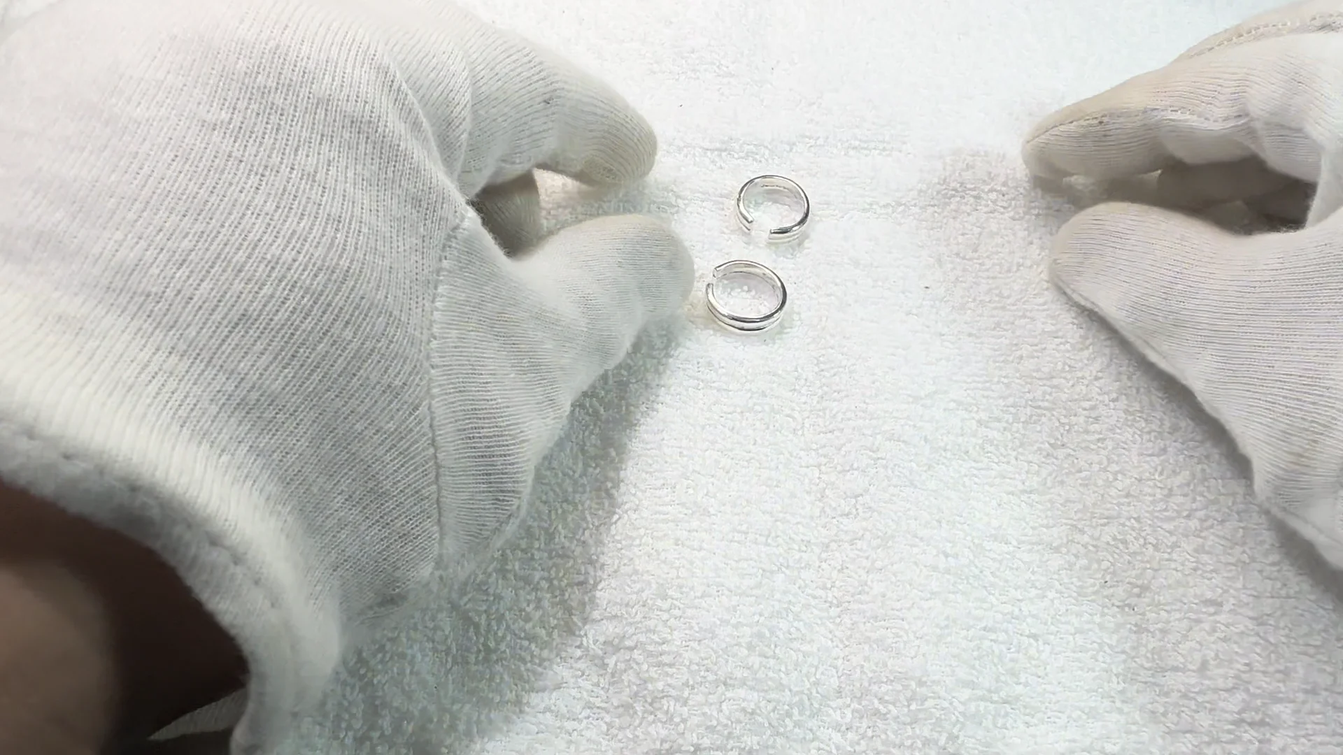 SV1000 DOUBLE HALF ROUND EARCUFF(純銀製 ダブル甲丸イヤーカフ