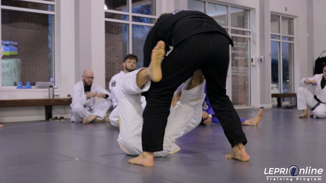 Deep Lasso Counter to Pass to Knee Bar