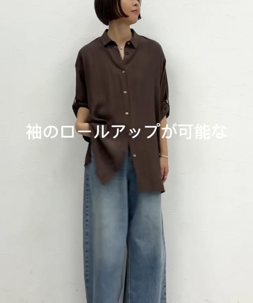 ワッシャーロールアップシャツ | [公式]アパートバイ （A part