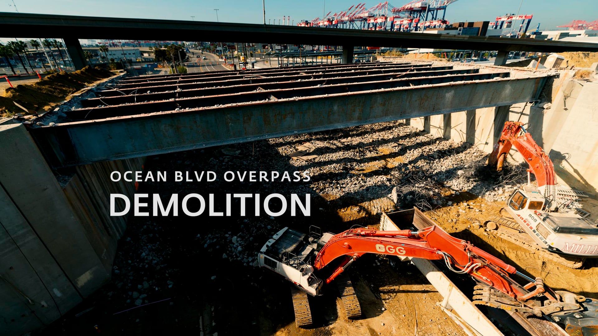 Ocean Blvd Overpass Demolition
