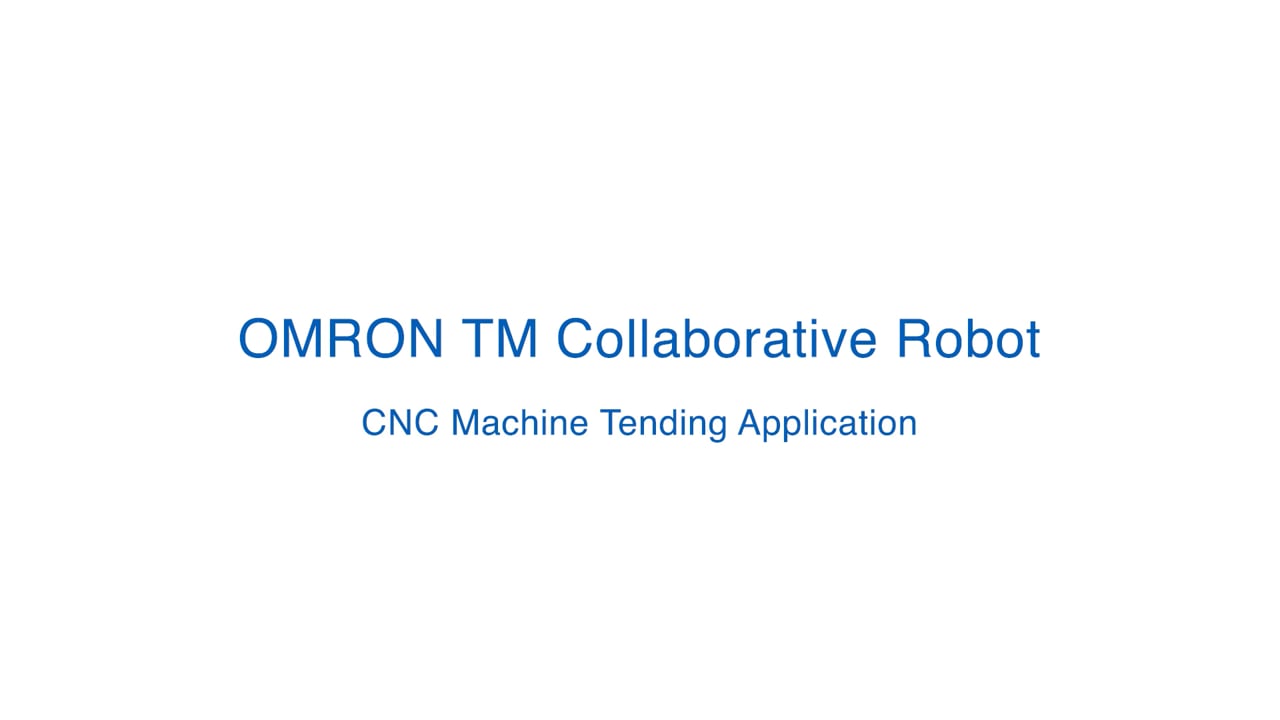 OMRON TM Collaborative Robot Machine Tending | OMRON Robotics