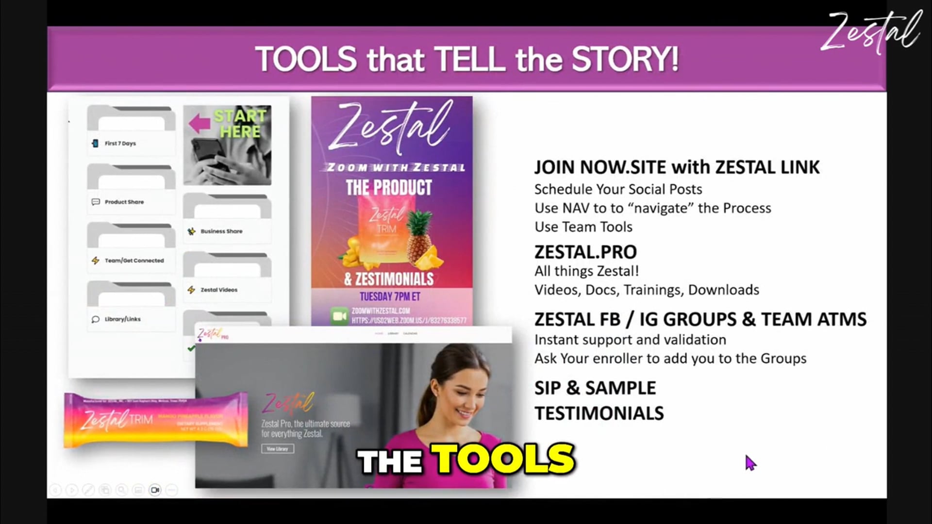 PART 6 Start Sharing Zestal Tools!