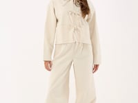 denim jas beige strikken_1