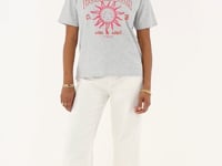 Grey T-shirt "Bonheur" | My Jewellery