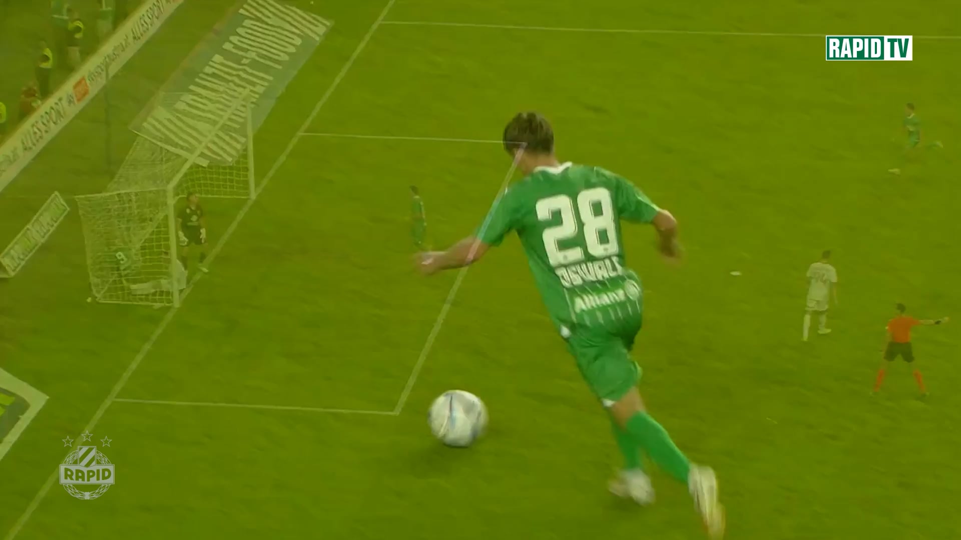 Torgalerie: Burgstaller erhöht auf 0:4