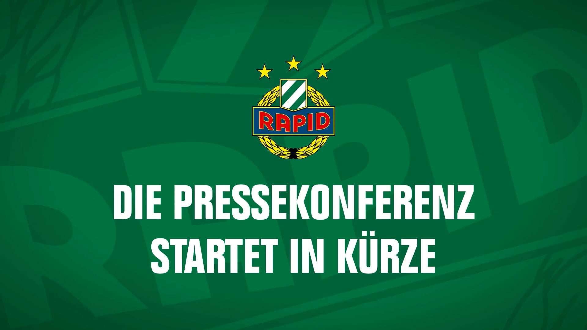 Die Pressekonferenz vor dem Spiel gegen Debreceni VSC