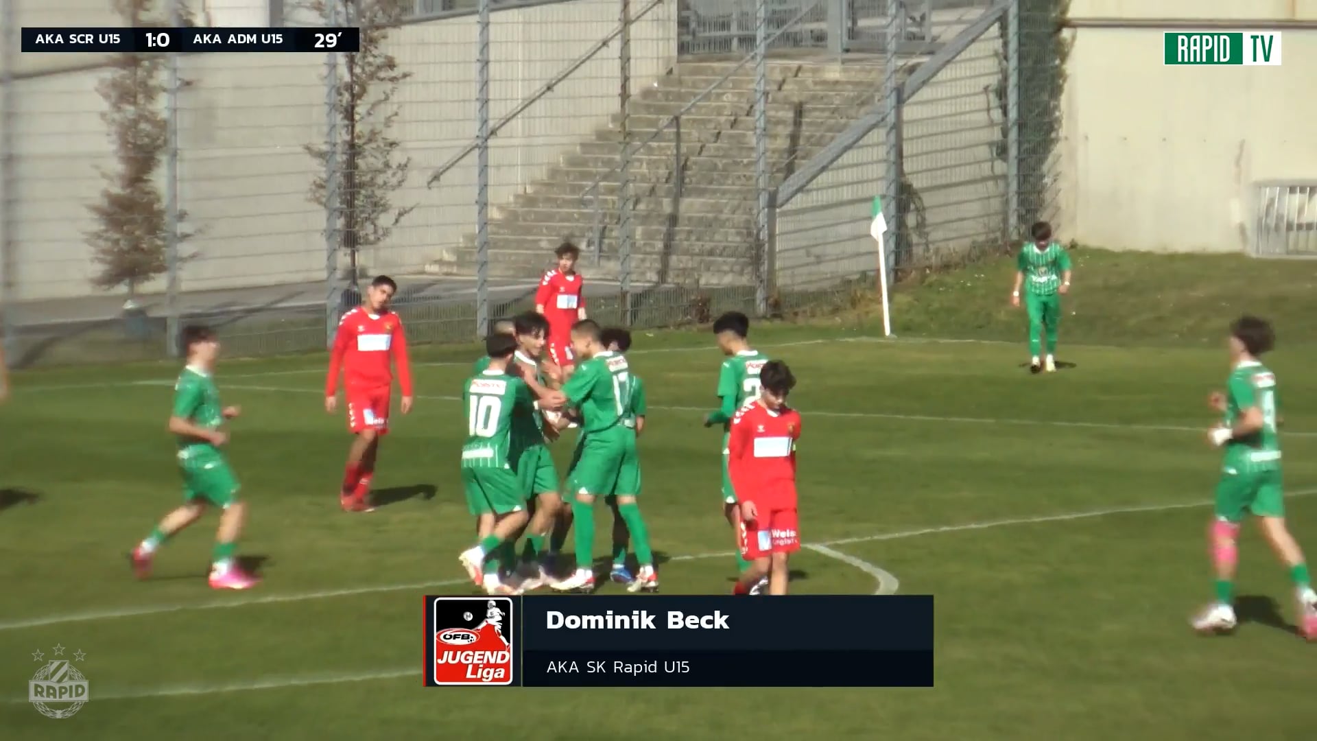 Torparade: AKA U15 SK Rapid - AKA U15 Admira